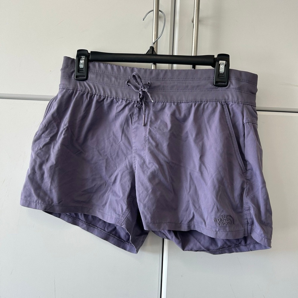 The North Face Women's Purple Athletic Shorts Waist 32